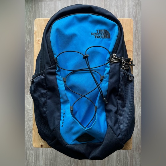 The North Face Jester Blue and Black Backpack - Picture 1 of 4